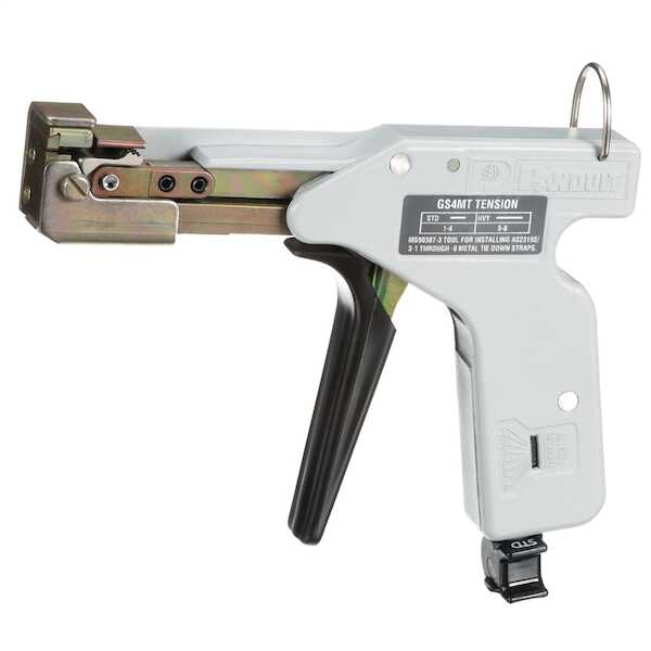 Panduit Controlled Tension Hand Operated Installation Tool for Standard, Light Heavy, Heavy MLT Cable Ties
