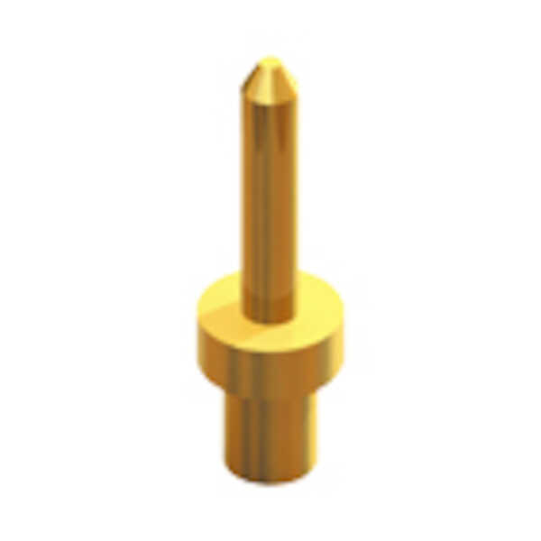 Hardware Specialty Keystone Swage Mount Micro Pin L Brass Tin Plating