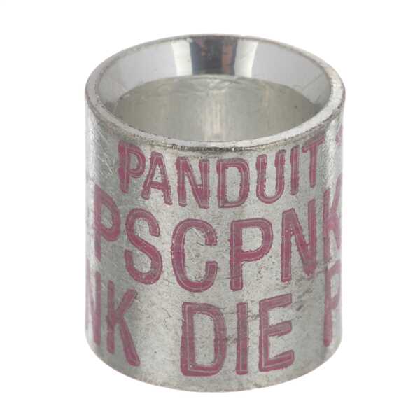 Panduit Copper Parallel Splice, # 12 AWG - # 2/0 AWG, Pink, Die Code P42, Length 0.62"