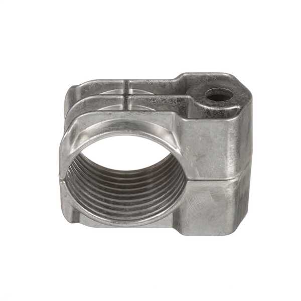 Panduit Cable Cleat, Aluminum, 1-Hole Configuration with 38-46mm Cable Diameter, 10/Pack