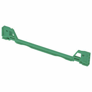 Bivar Compact PCI Card Guide with ESD Clips, Ejector Grounding, 8.24" L, Green