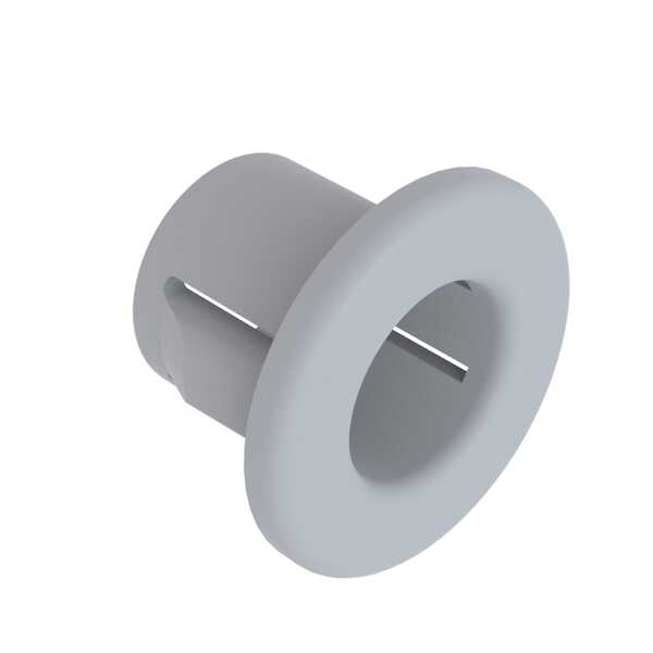 Heyco .375" Pry Out Bushing, .57" Diameter, White