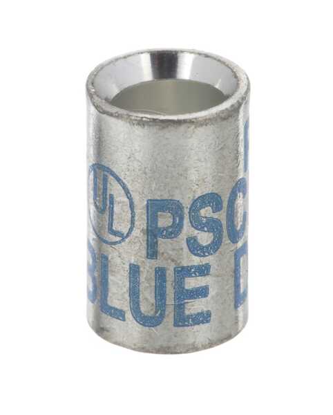 Panduit Copper Parallel Splice, # 14 AWG - # 6 AWG, Blue, Die Code P24, Length 0.50"