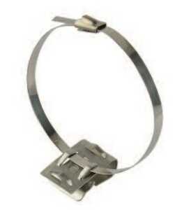 Heyco Cable Tie, 304 Stainless Steel, 0.18" W, 19.69" L